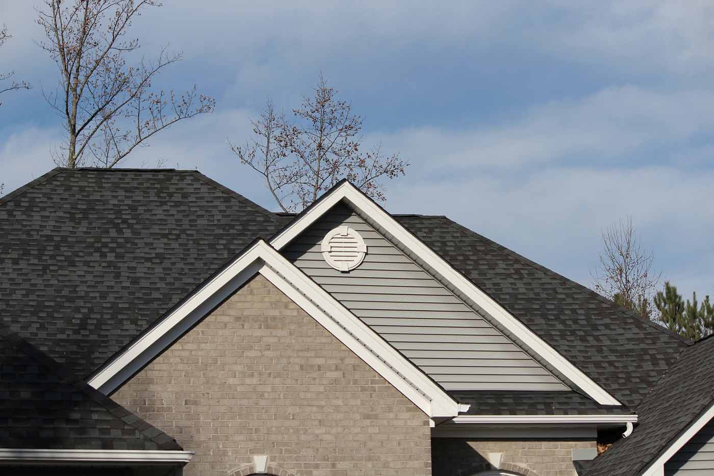 shingled roof