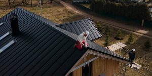 roof metal shingles